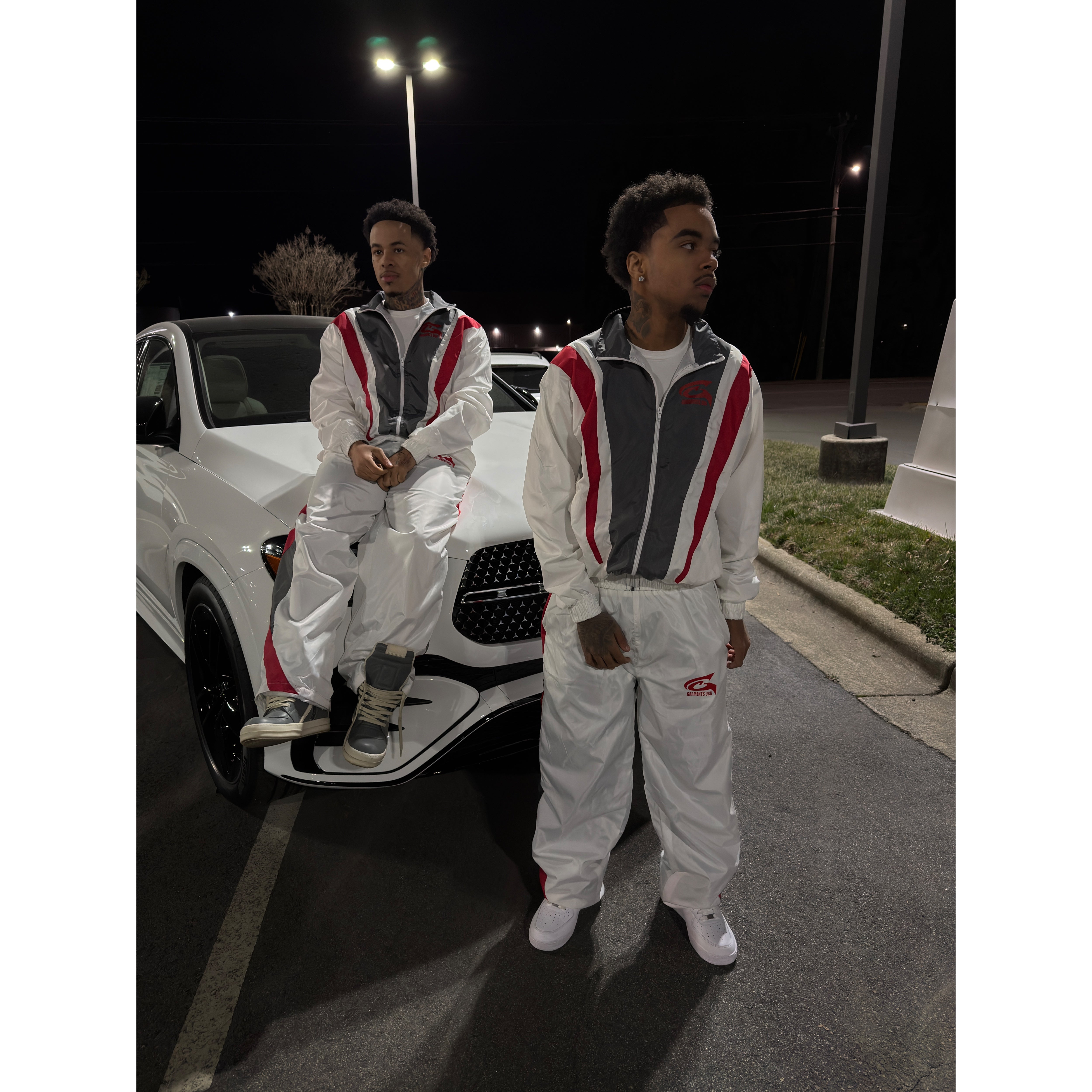 White Red Rum Tracksuits