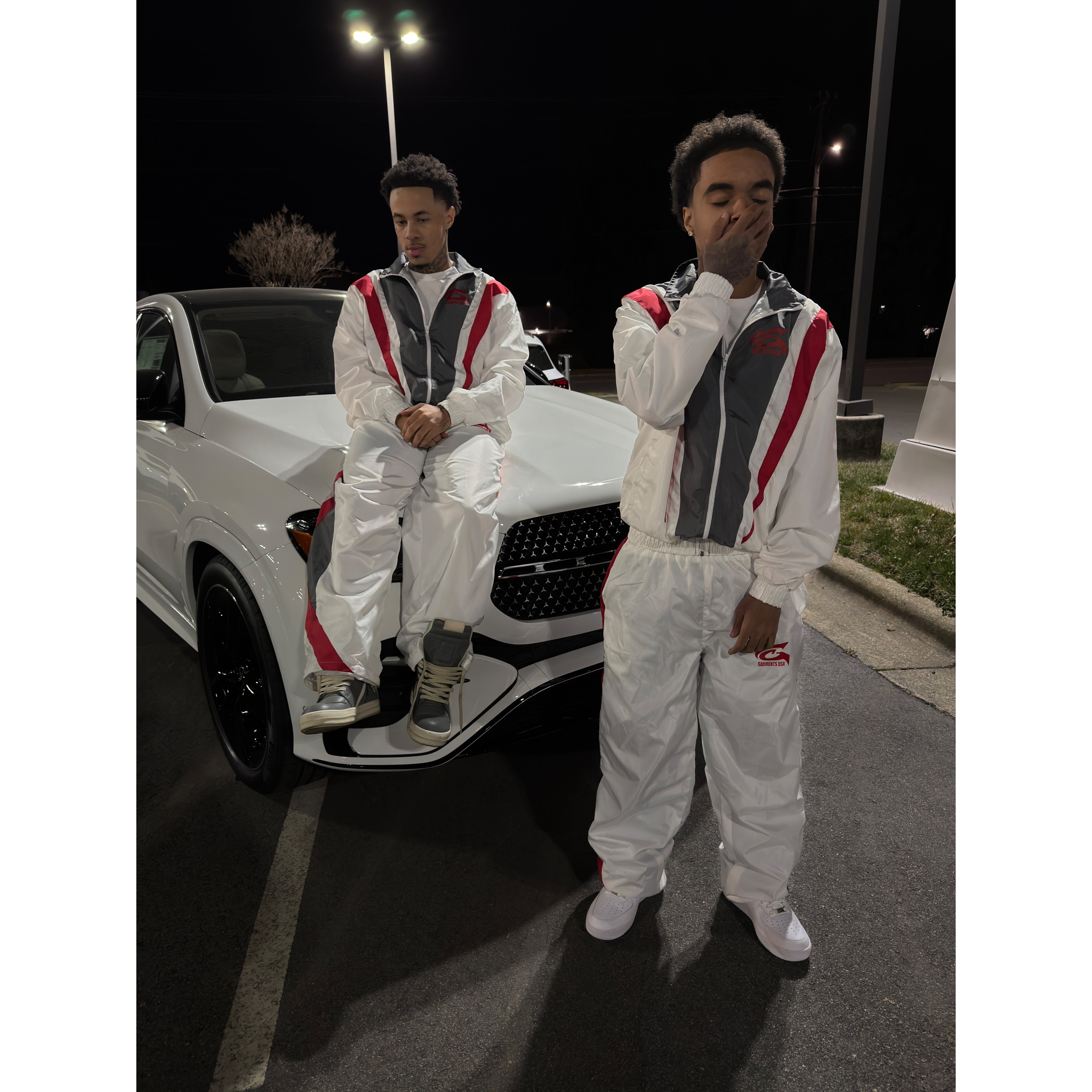 White Red Rum Tracksuits